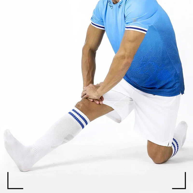 Children adult Football Sports Socks Long Knee