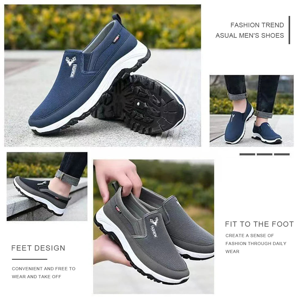 Men Boat Shoes Sports Breathable Casual Slip On