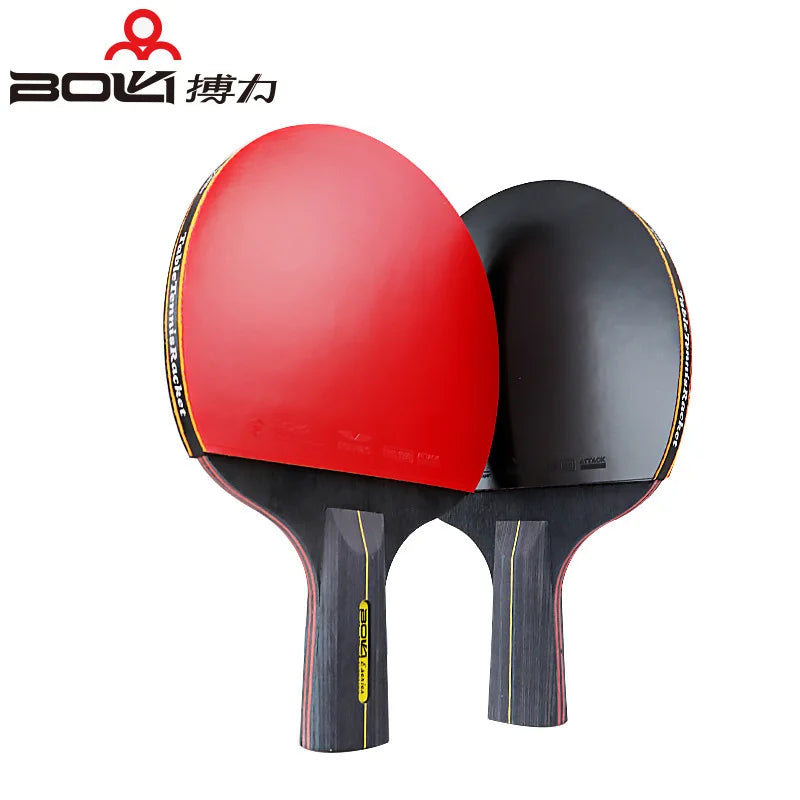 Professional 5/6 Star Table Tennis Racket 2 Pcs Ping Pong Paddle