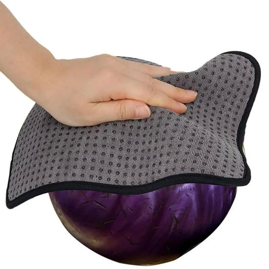 Cleaning Towel Microfiber EZ Grip Non-Slip Bowling Ball Shammy Pad For Cleaning