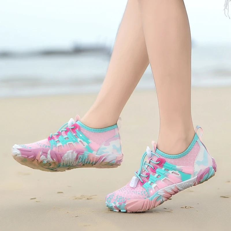 Water Kids Summer Beach Aqua Shoes Colorful Seaside Children Sneakers