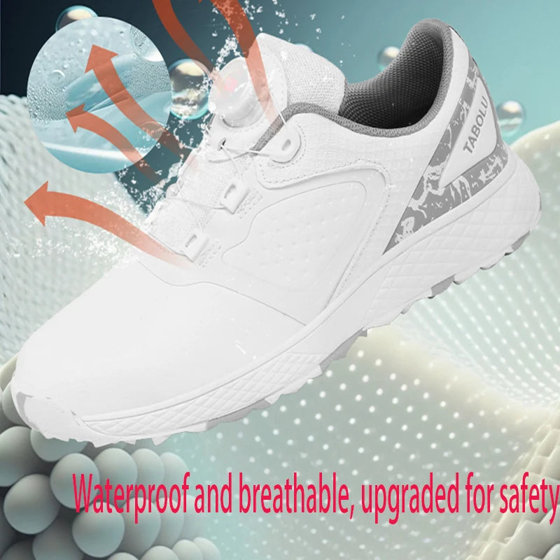 women's golf shoes, Convenient rotating buckle casual