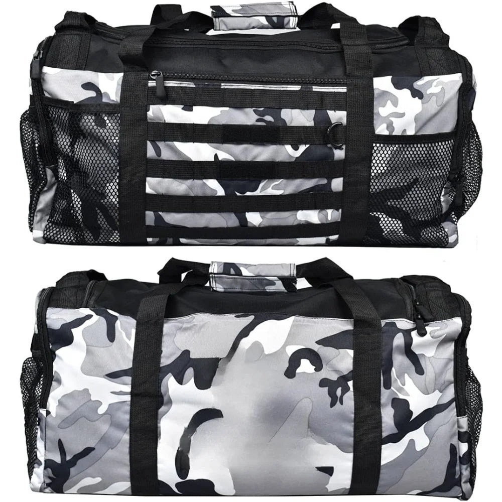 Gym Duffle Bag- Workout, with Shoes Compartment