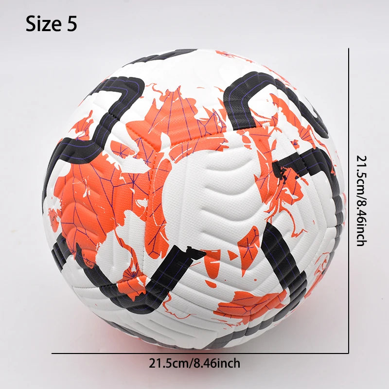 Soccer Balls Standard Size 5 Machine-Stitched Ball PU Material