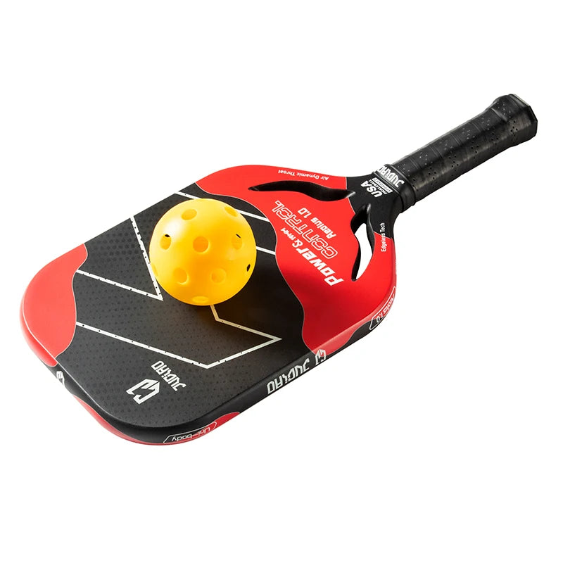 JUCIAO Carbon Fiber Pickleball Paddle with Aero Throat USAPA