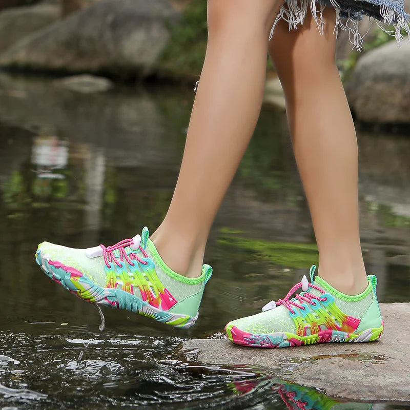 Water Kids Summer Beach Aqua Shoes Colorful Seaside Children Sneakers