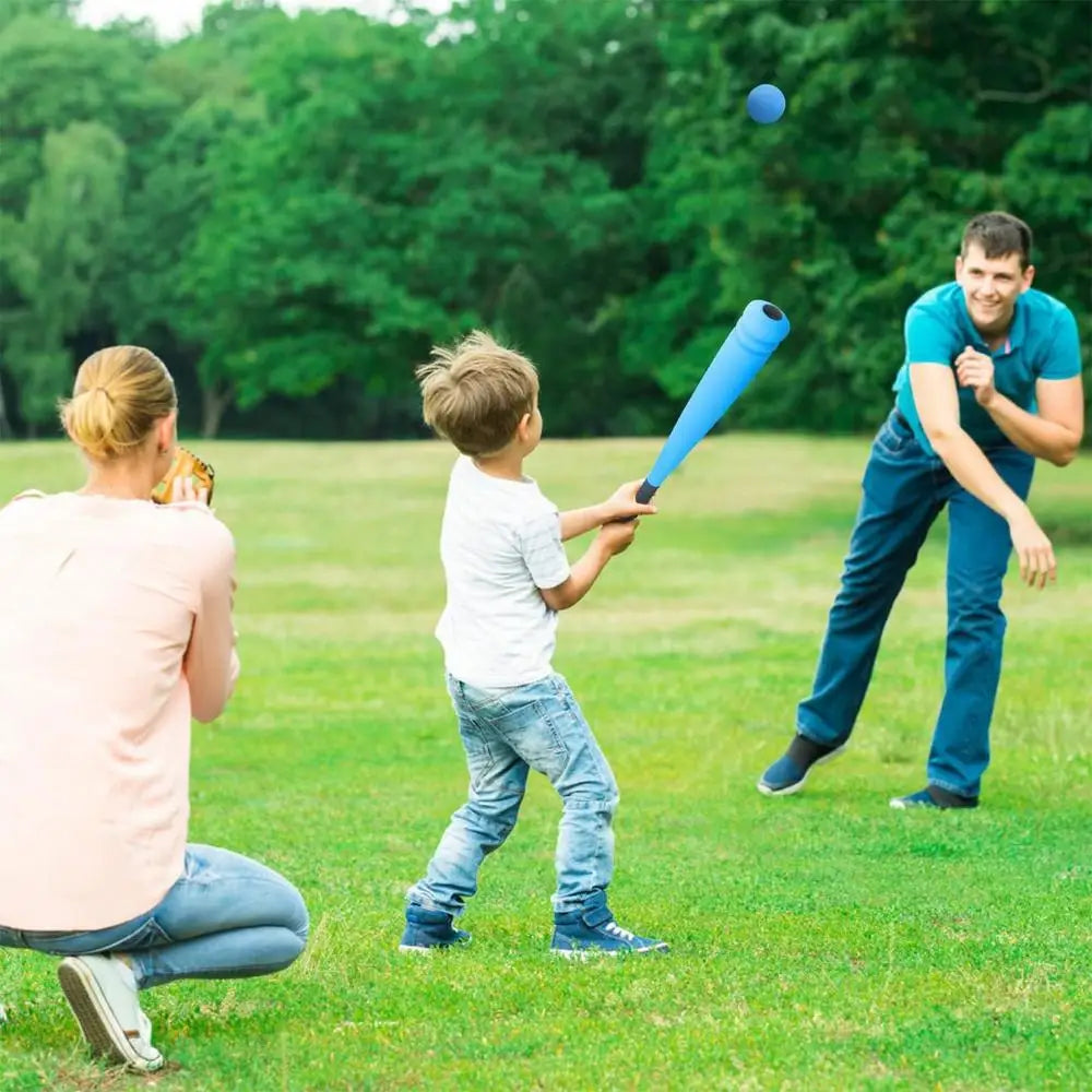 Foam Baseball Bat Toddler Soft Baseball Set