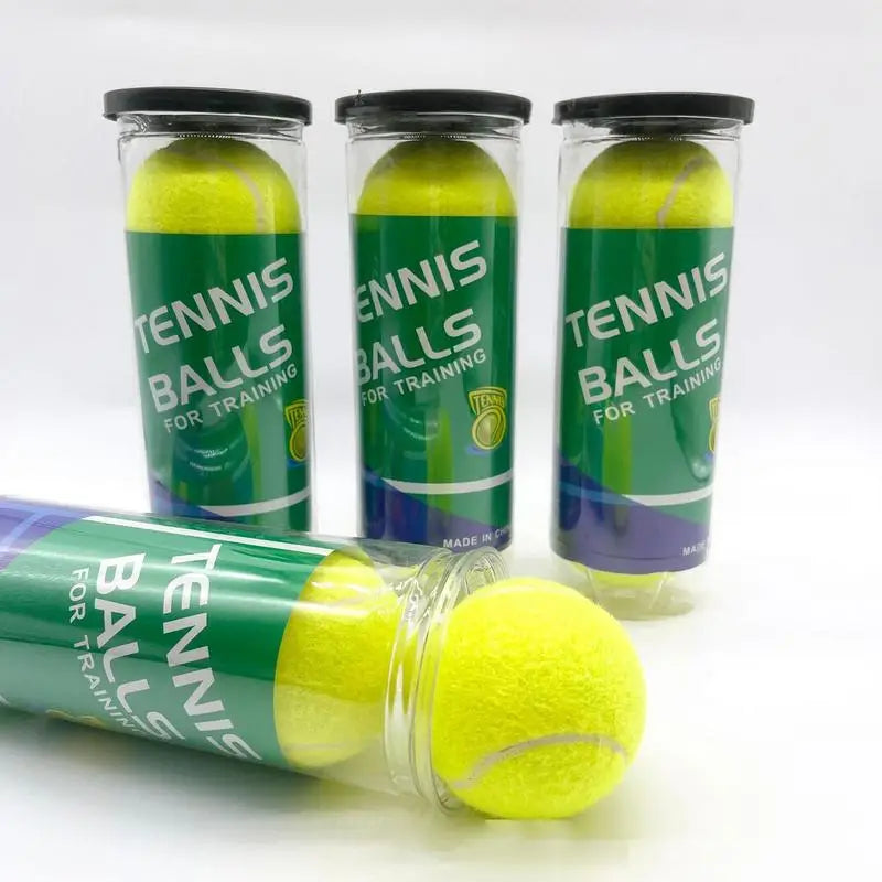 Practice Tennis Balls 3 PCS Soft Training Ball Pressurized