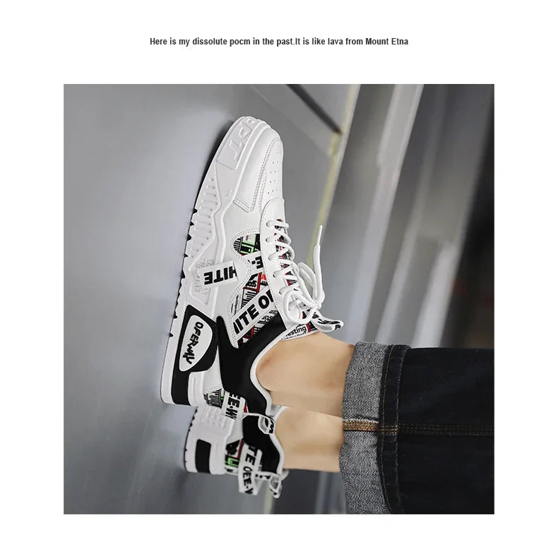 Skateboard Shoes Summer Sneakers Leather Casual Sports