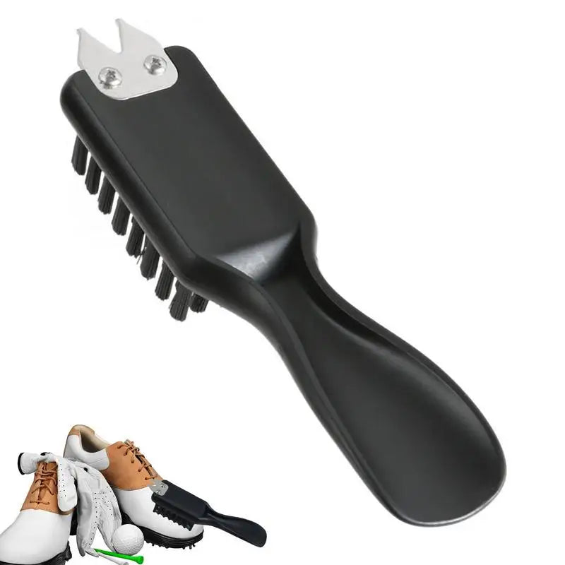 2 IN 1 Golf Shoes Cleaning Brush With Spiked Wrench